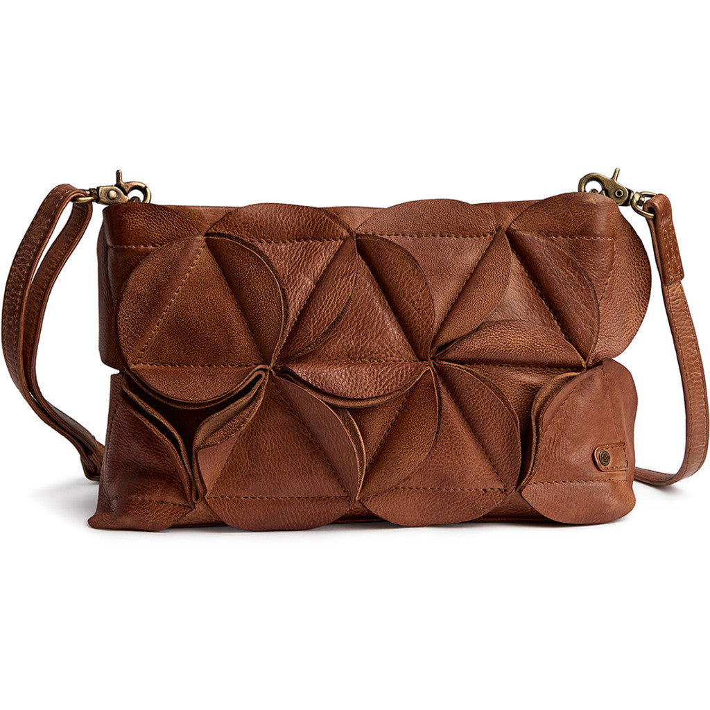 RIO CLUTCH I SKINN COGNAC – Brun