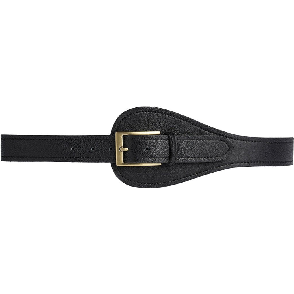 SKINNBELTE DEPECHE BLACK – Svart