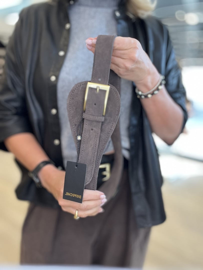 WAIST BELTE BRUN – Brun
