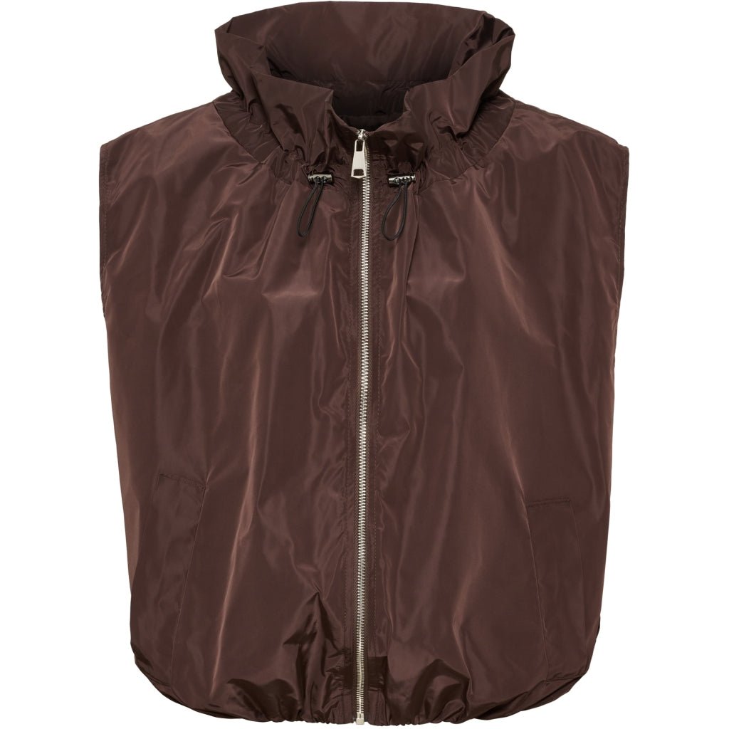 ANTHEA VEST – Brun