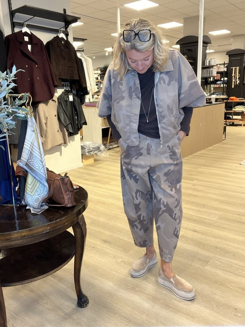 CAMO BERYL PANTS – Beige