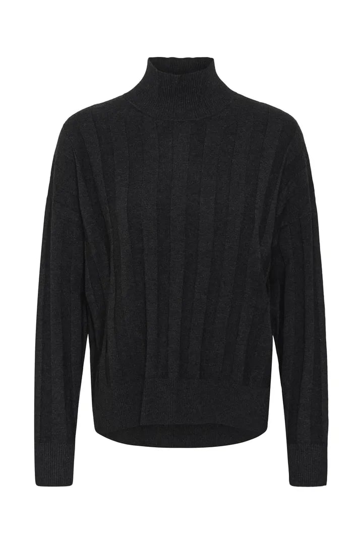 TESS KELSIE PULLOVER – Svart