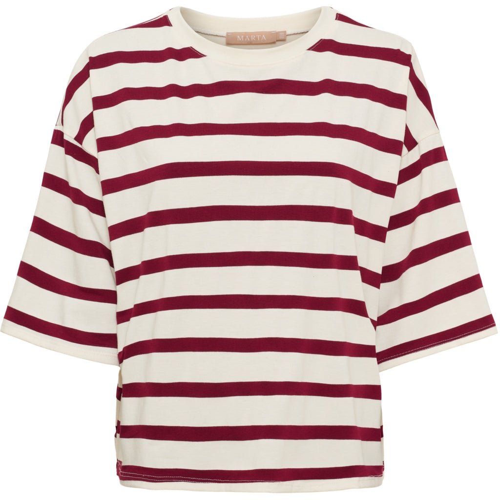 SAGE BOXY T-SHIRT – Hvit