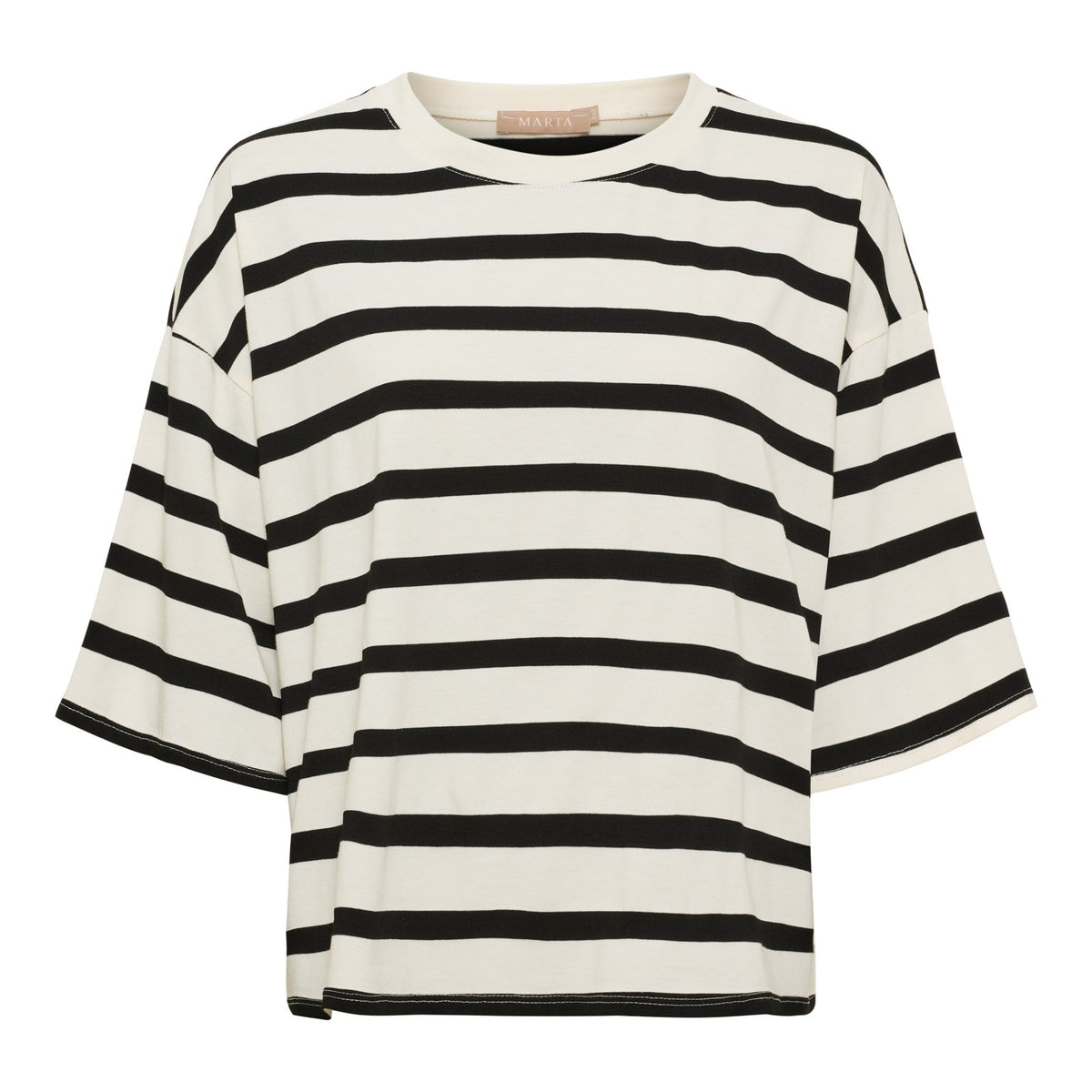 SAGE BOXY T-SHIRT – Hvit