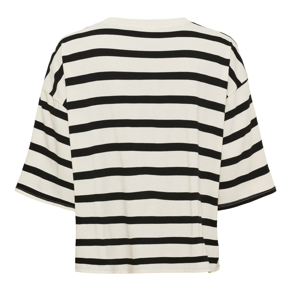 SAGE BOXY T-SHIRT – Hvit