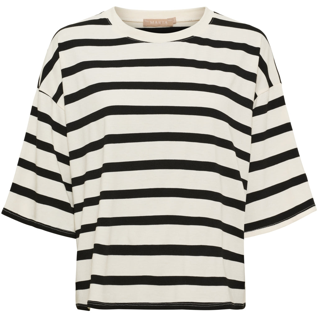 SAGE BOXY T-SHIRT – Hvit