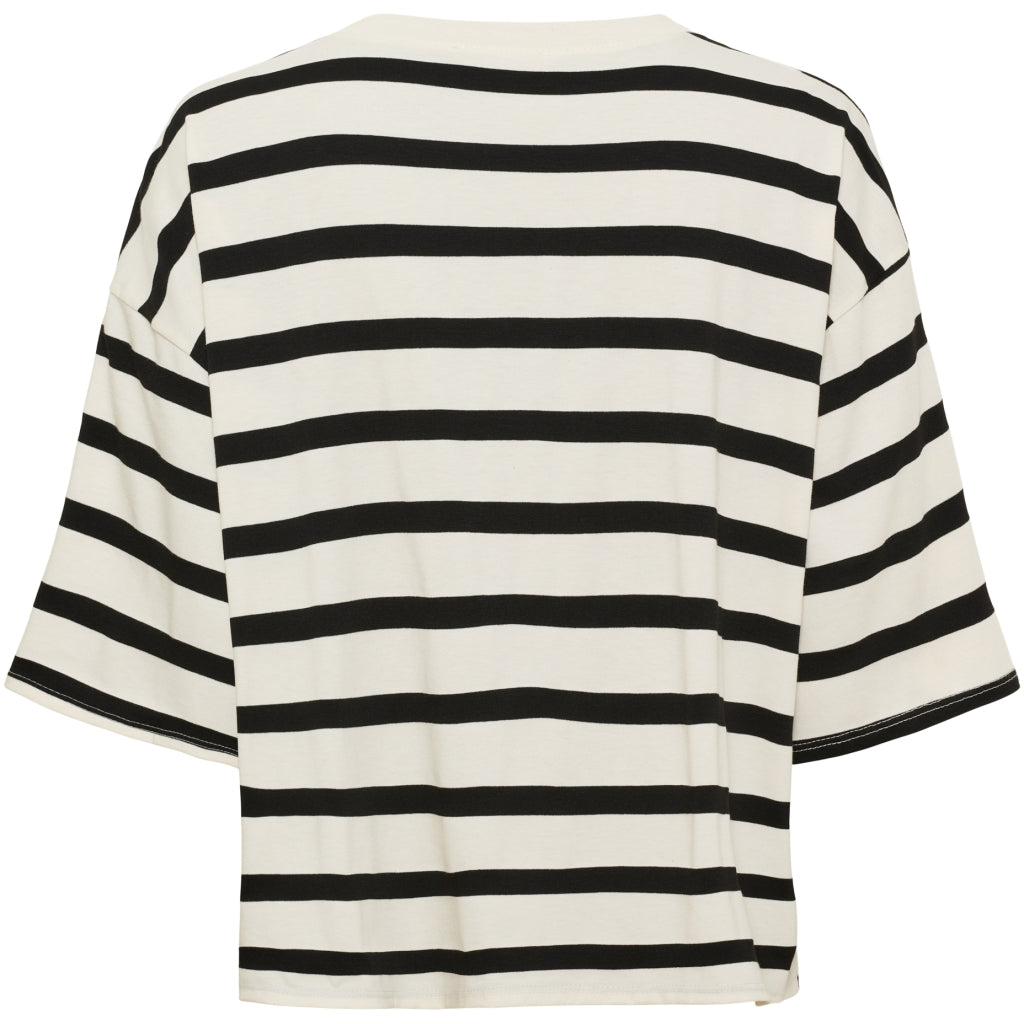 SAGE BOXY T-SHIRT – Hvit