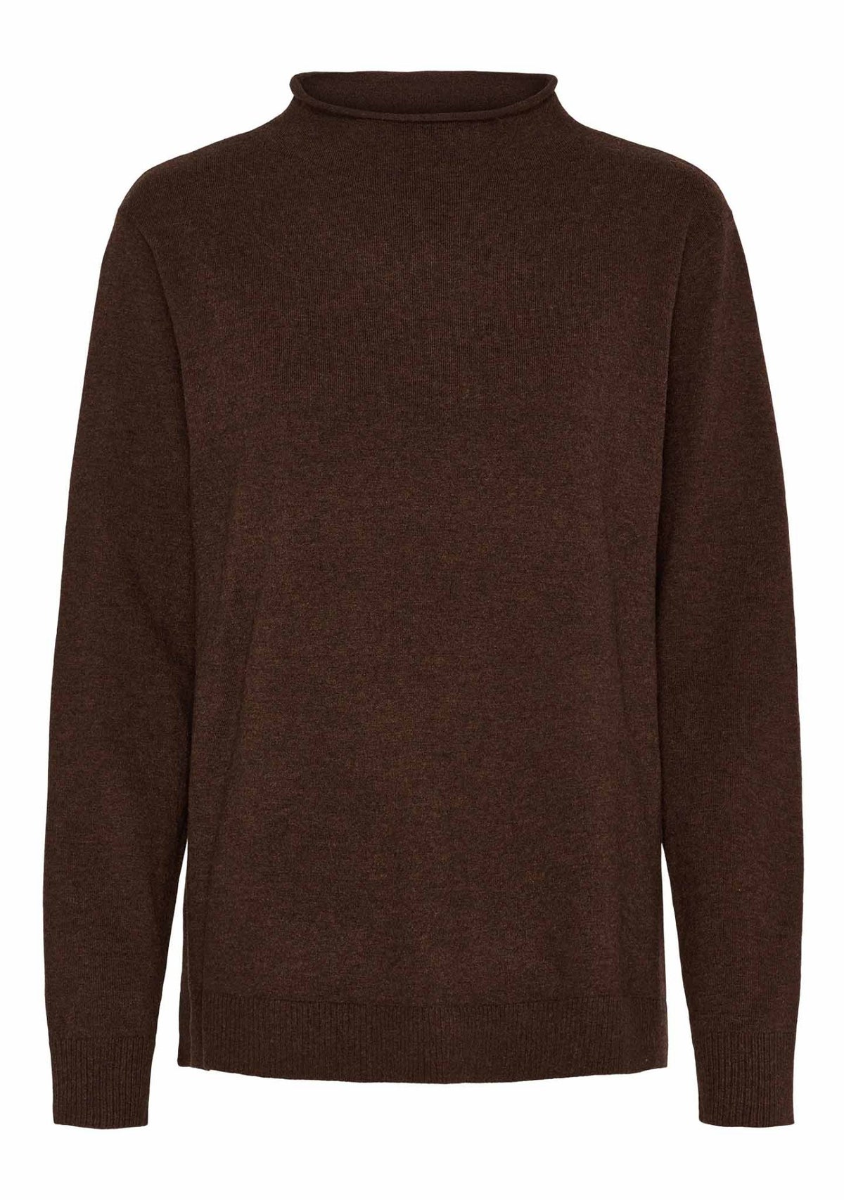 FRIGGA A SHAPE PULLOVER – Brun