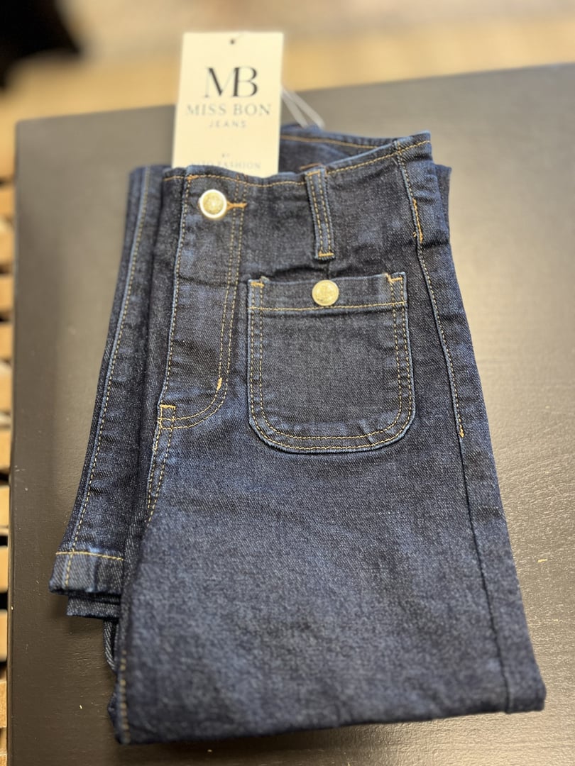 MISS BON JEANS – Blå