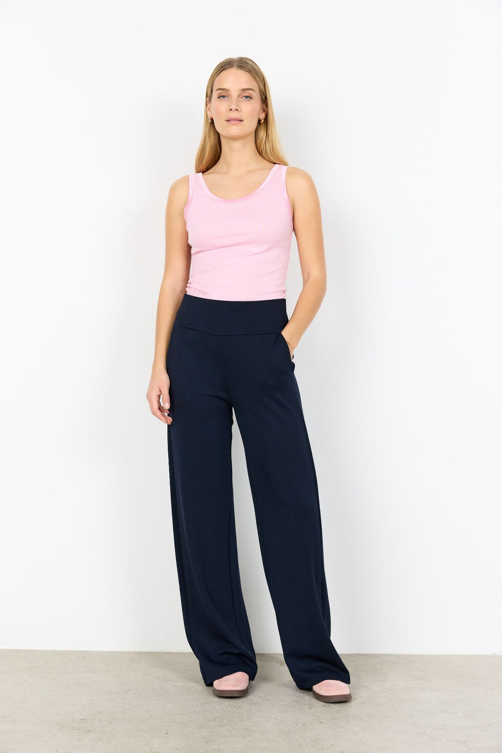 BANU 279 PANT STRAIGTH – Blå