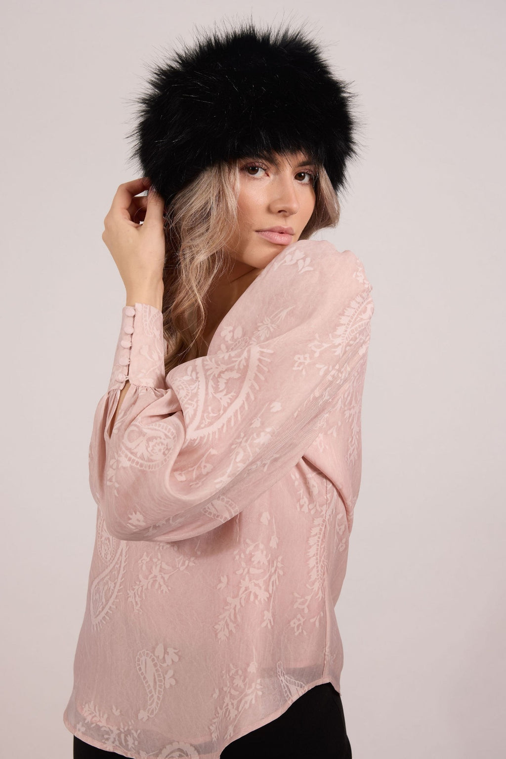 BUTTON FAB BLOUSE – Rosa