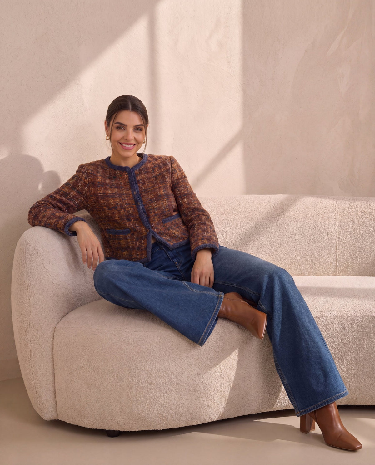 FASHION BLAZER – Blå