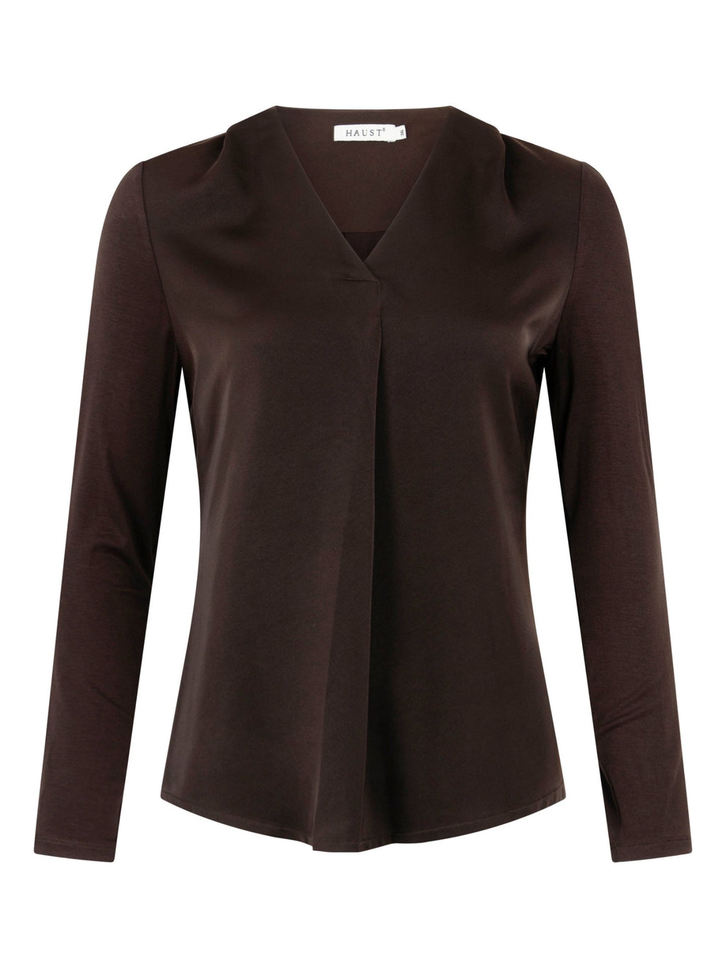 FAVORITE V NECK BLOUSE – Svart