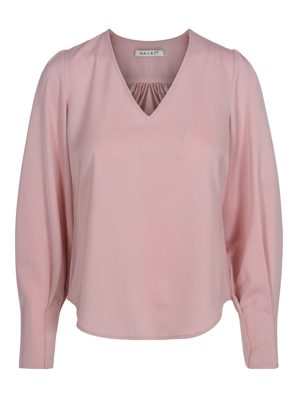 V NECK BLOUSE BLUSE – Rosa