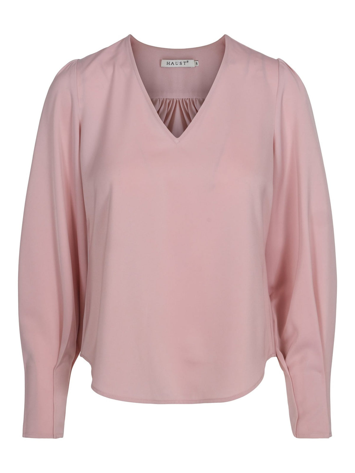V NECK BLOUSE BLUSE – Rosa