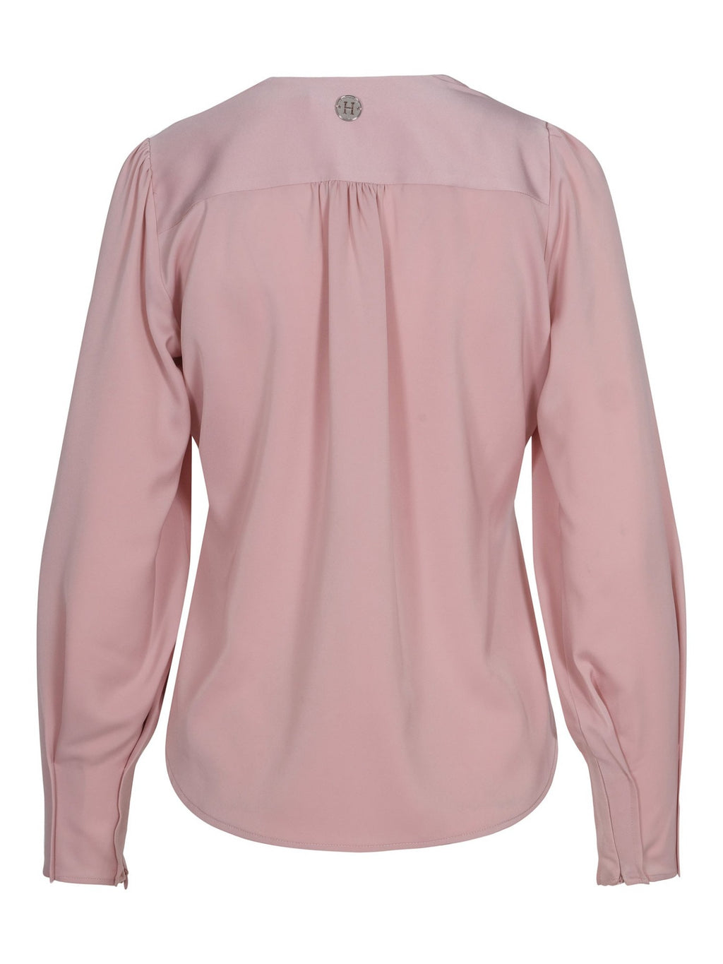V NECK BLOUSE BLUSE – Rosa