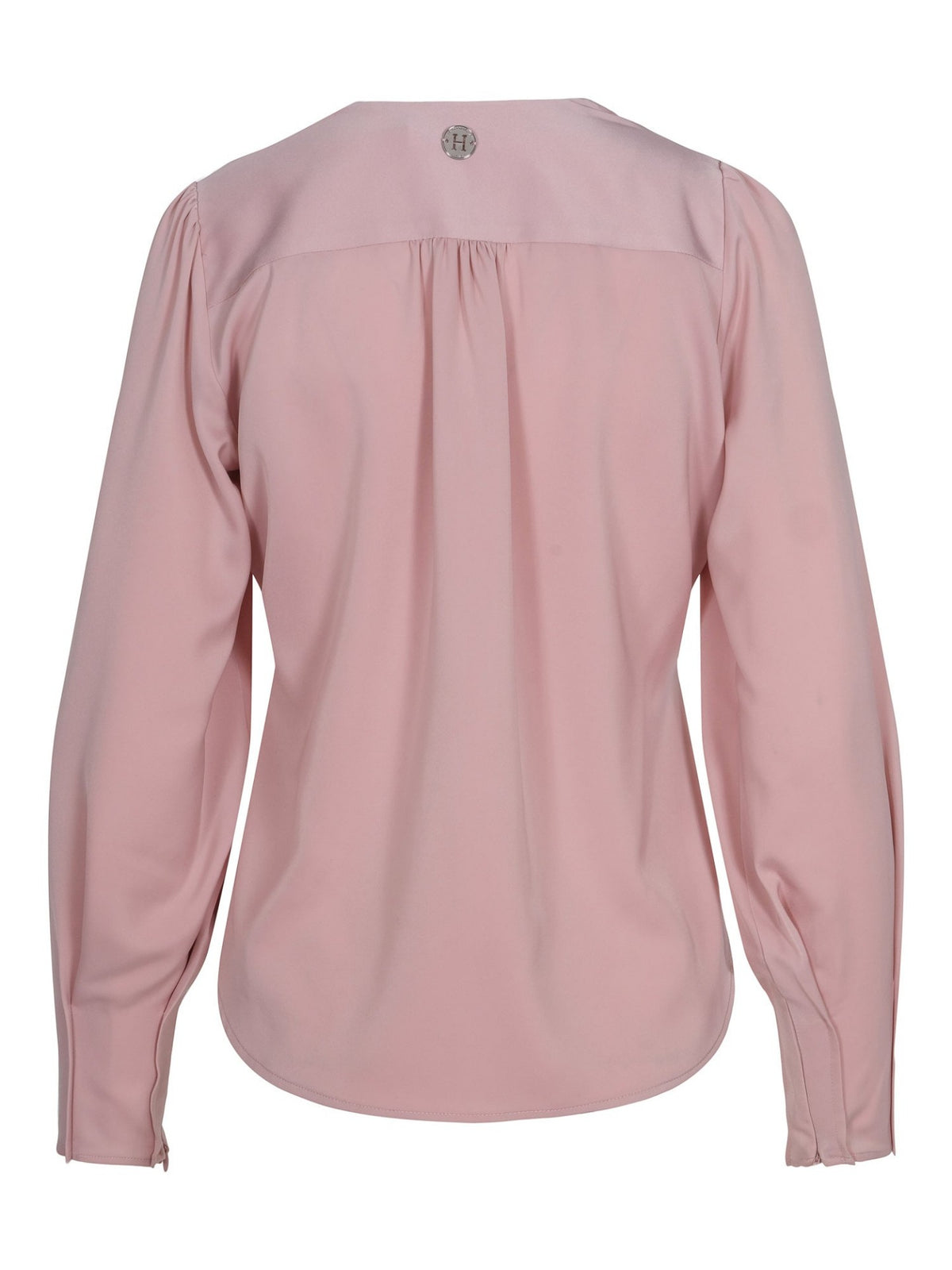 V NECK BLOUSE BLUSE – Rosa