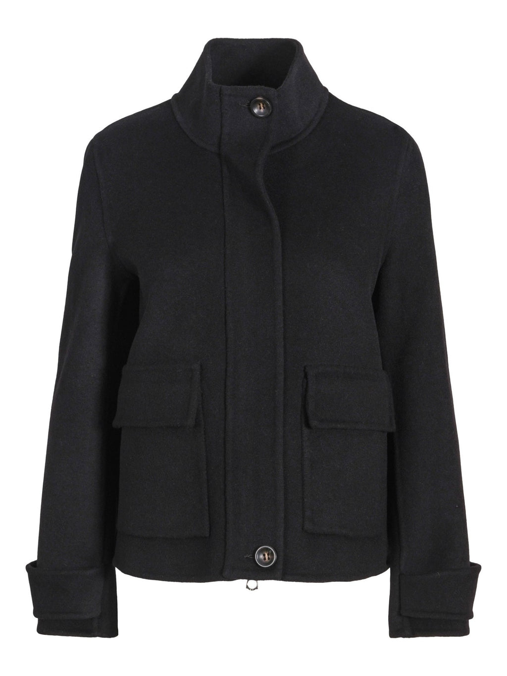 CLASSIV WOOL JACKET – Svart