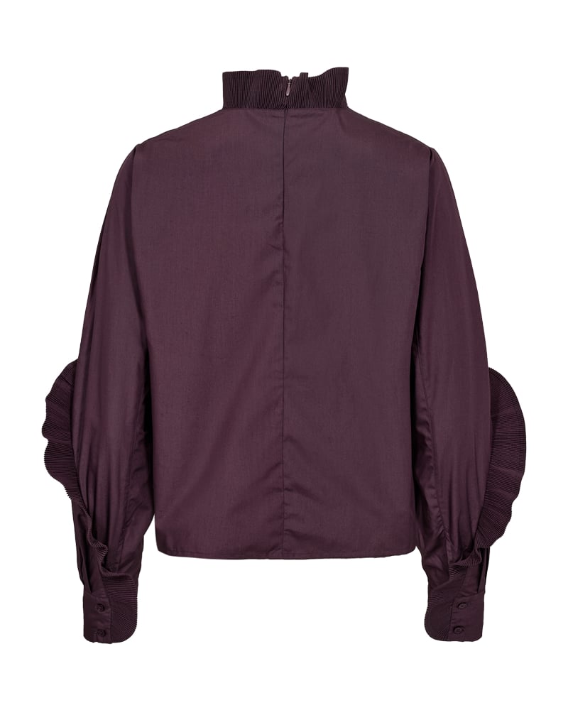 PLEAT BLOUSE – Lilla