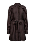 MOLLY DRESS KJOLE – Brun