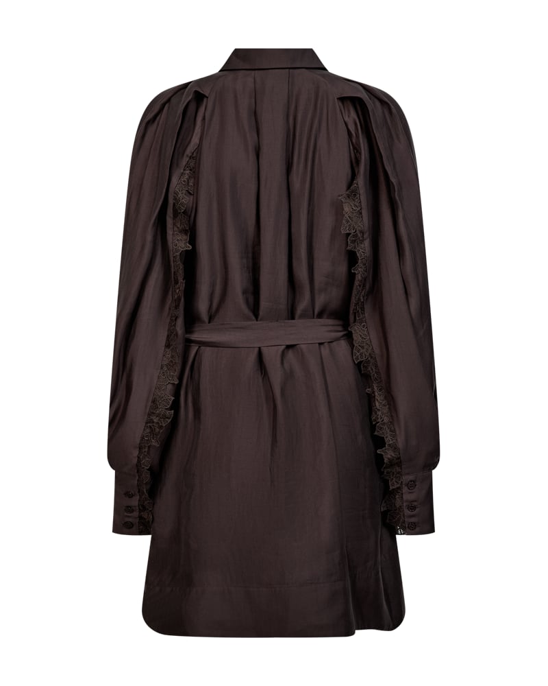 MOLLY DRESS KJOLE – Brun