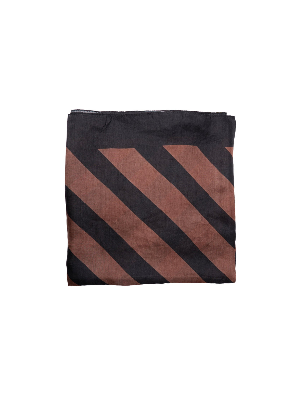 Black Colour Nalira silkeskjerf i mokka – bilde 3