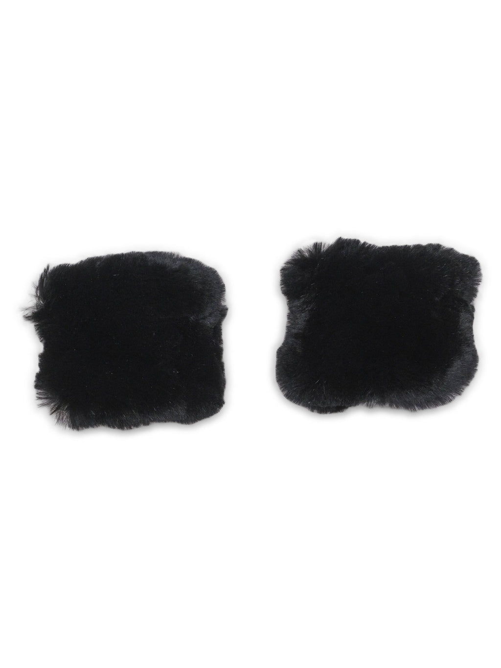 Haust Rabbit Cuffs håndleddsvarmere i sort – bilde 1