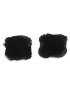 Haust Rabbit Cuffs håndleddsvarmere i sort – bilde 1
