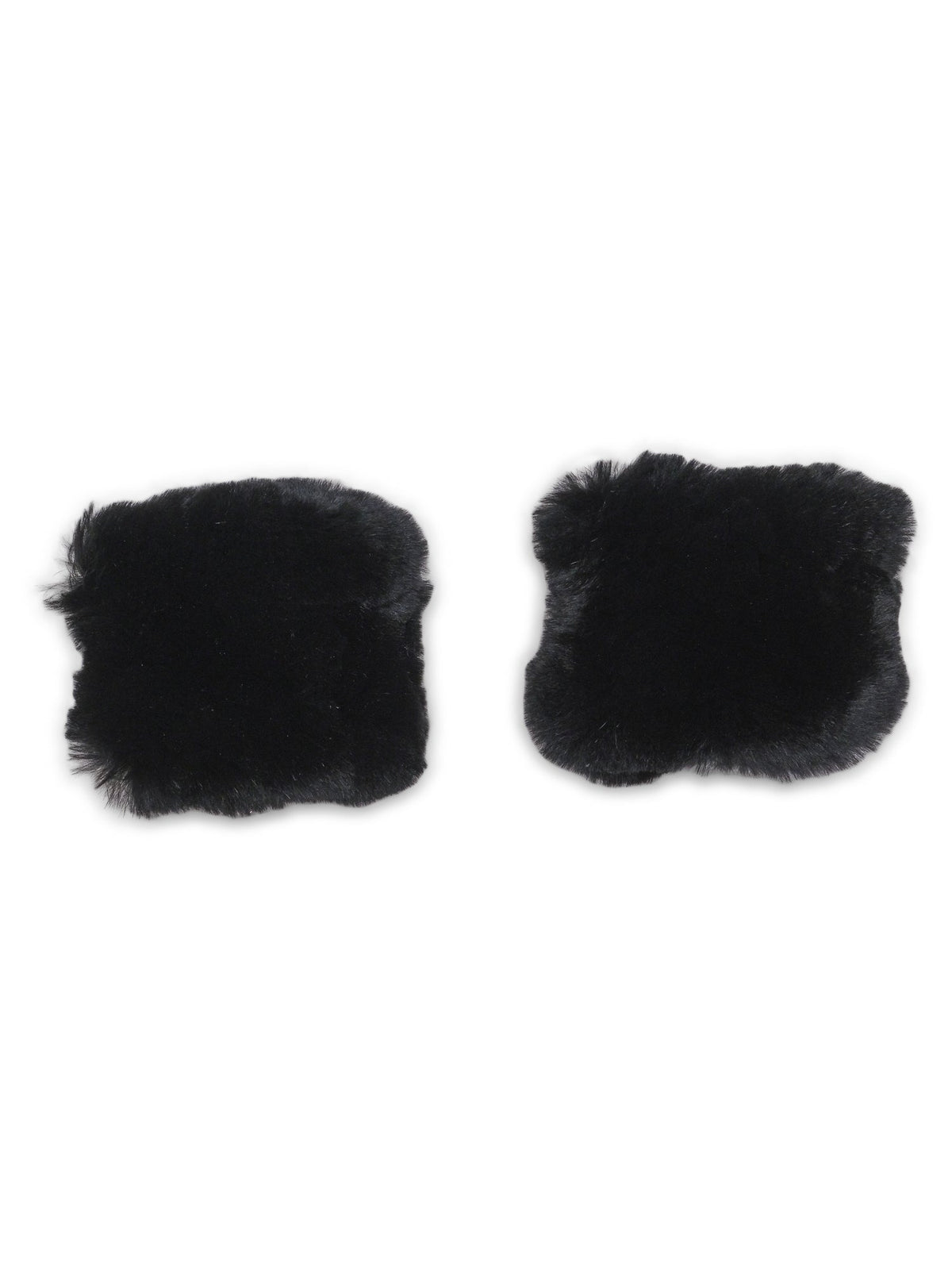 Haust Rabbit Cuffs håndleddsvarmere i sort – bilde 1