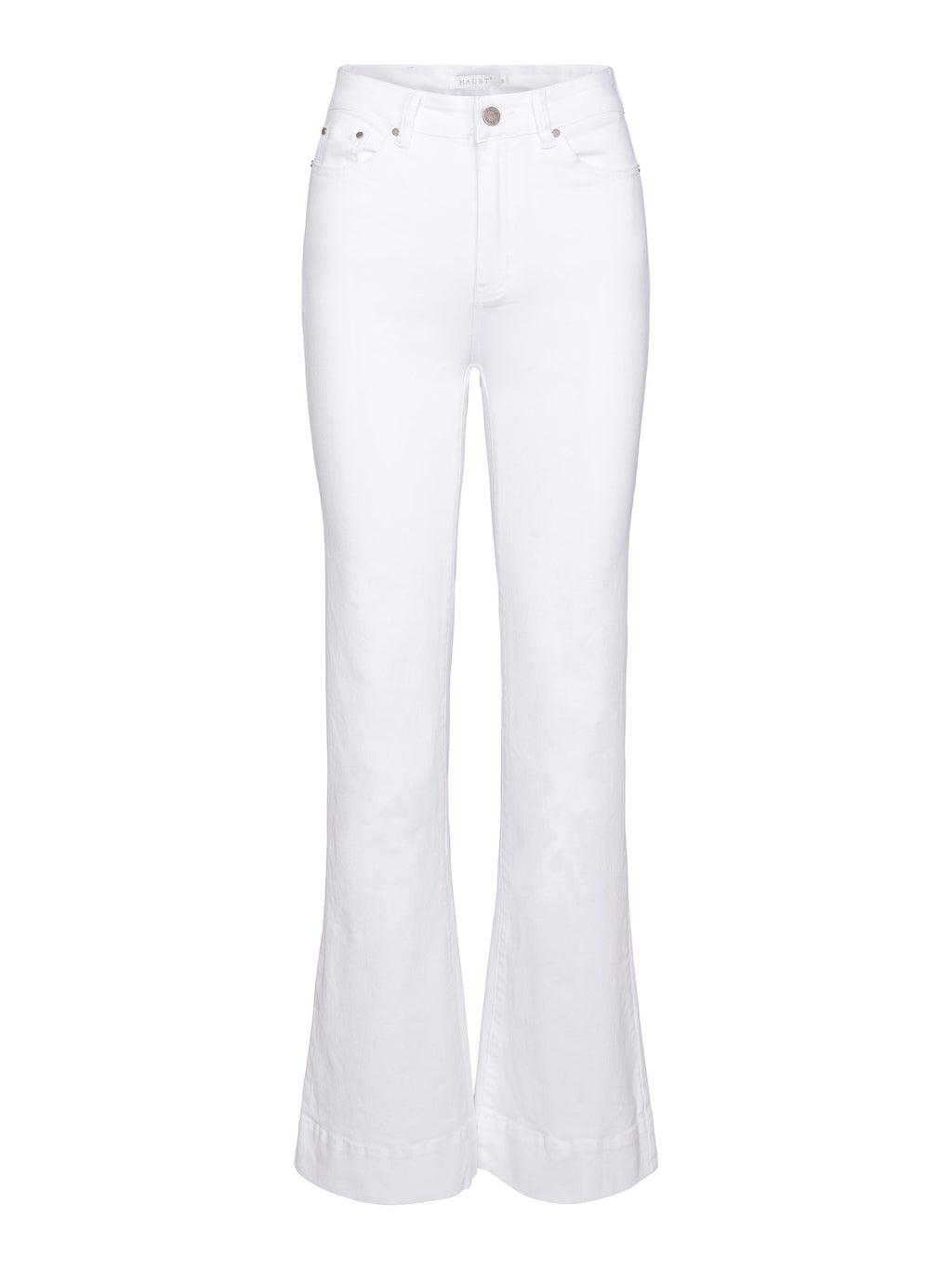 Haust Casual Stretch Twill bukse i hvit til dame – bilde 1
