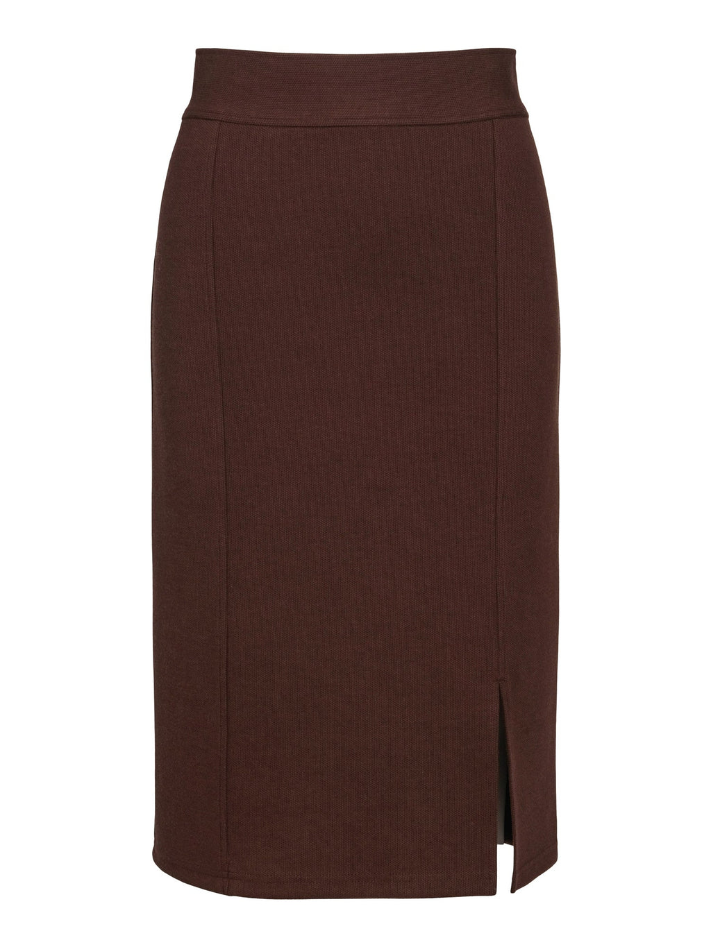 Haust Favorite Slit Skirt skjørt i mørkebrun til dame – bilde 1