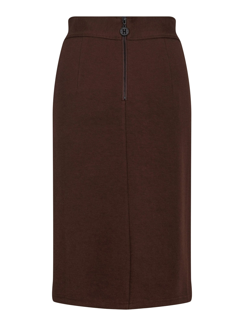Haust Favorite Slit Skirt skjørt i mørkebrun til dame – bilde 2