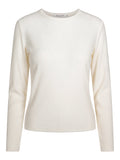 Rib round neck topp - Haust