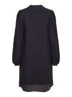 Haust Pleated Dress kjole i marine til dame – bilde 2