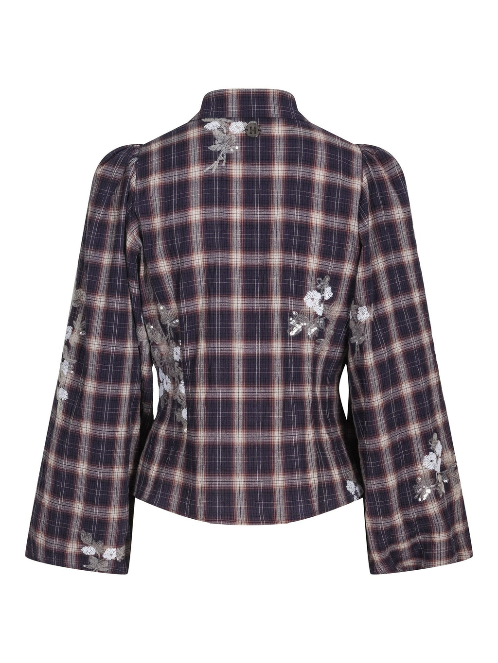 Haust Fab Checked Blouse i rutet mønster til dame – bilde 2
