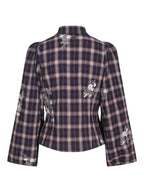 Haust Fab Checked Blouse i rutet mønster til dame – bilde 2