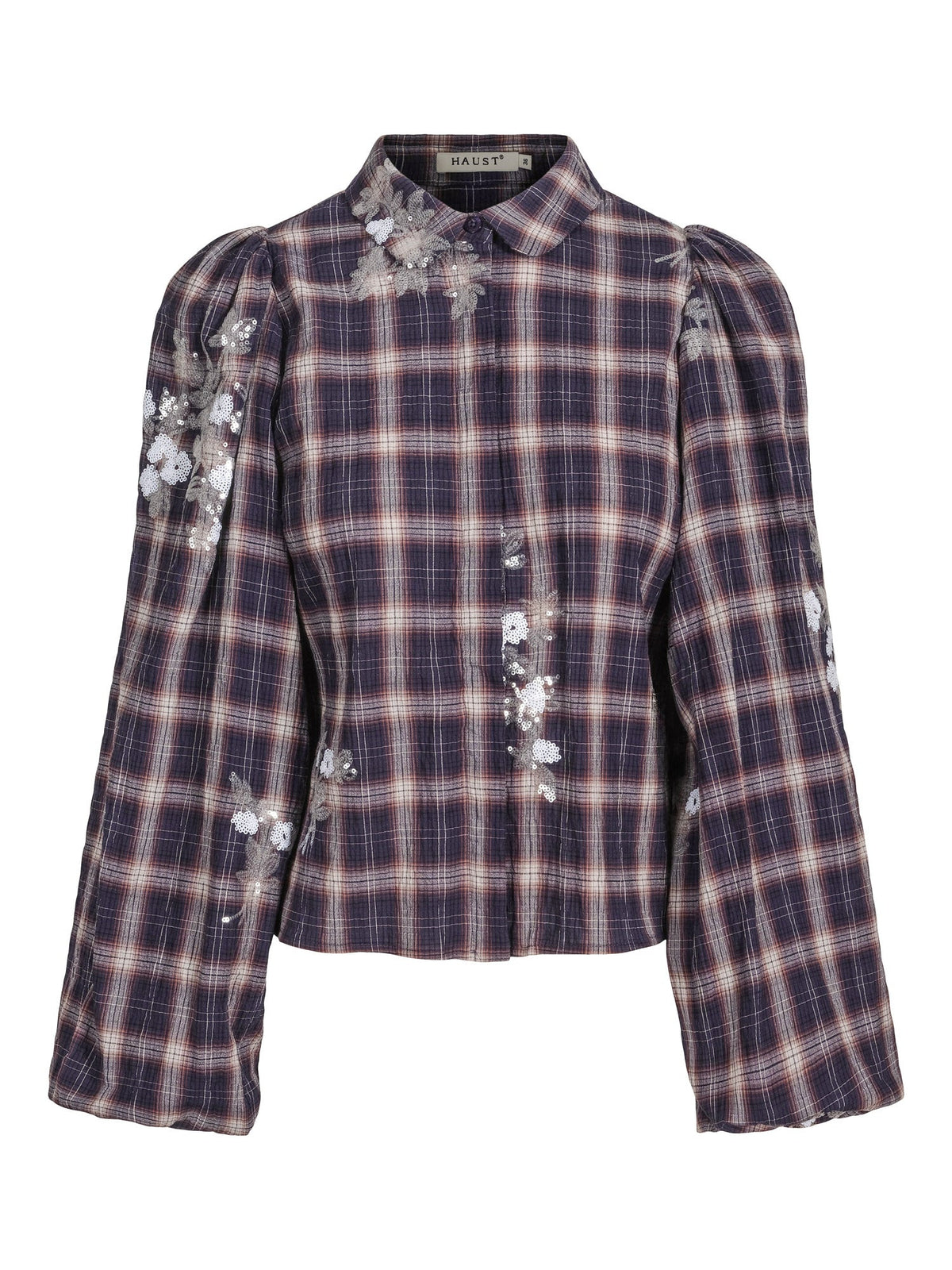 Haust Fab Checked Blouse i rutet mønster til dame – bilde 3