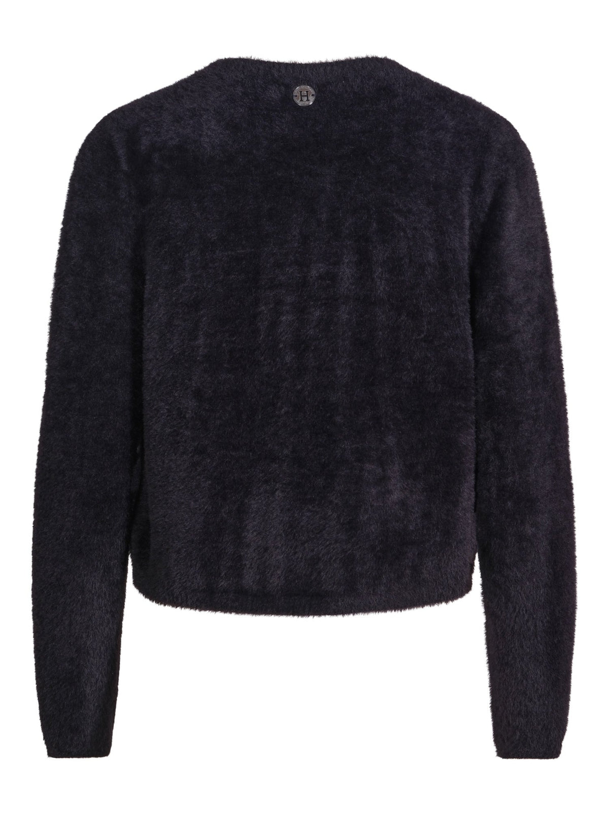 Haust Party Knitted Cardigan cardigan i sort til dame – bilde 2