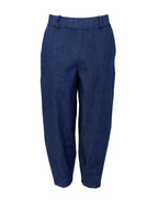 Black Colour Denice barrel-bukse i denim til dame – bilde 1