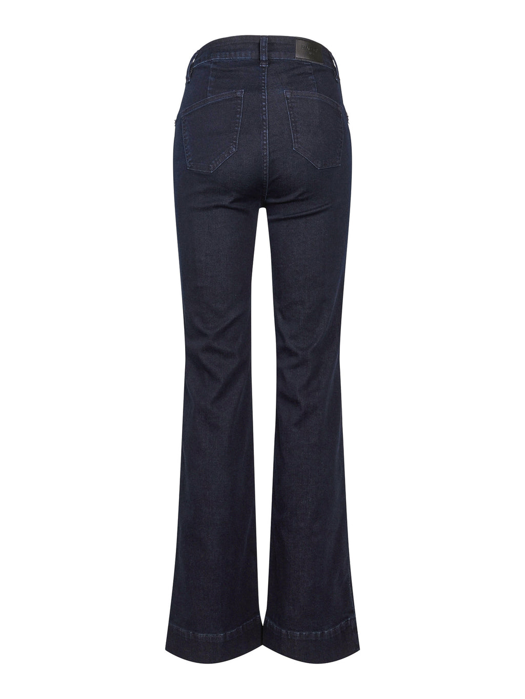 Fanny Casual Flare Jeans w/ Ribbon