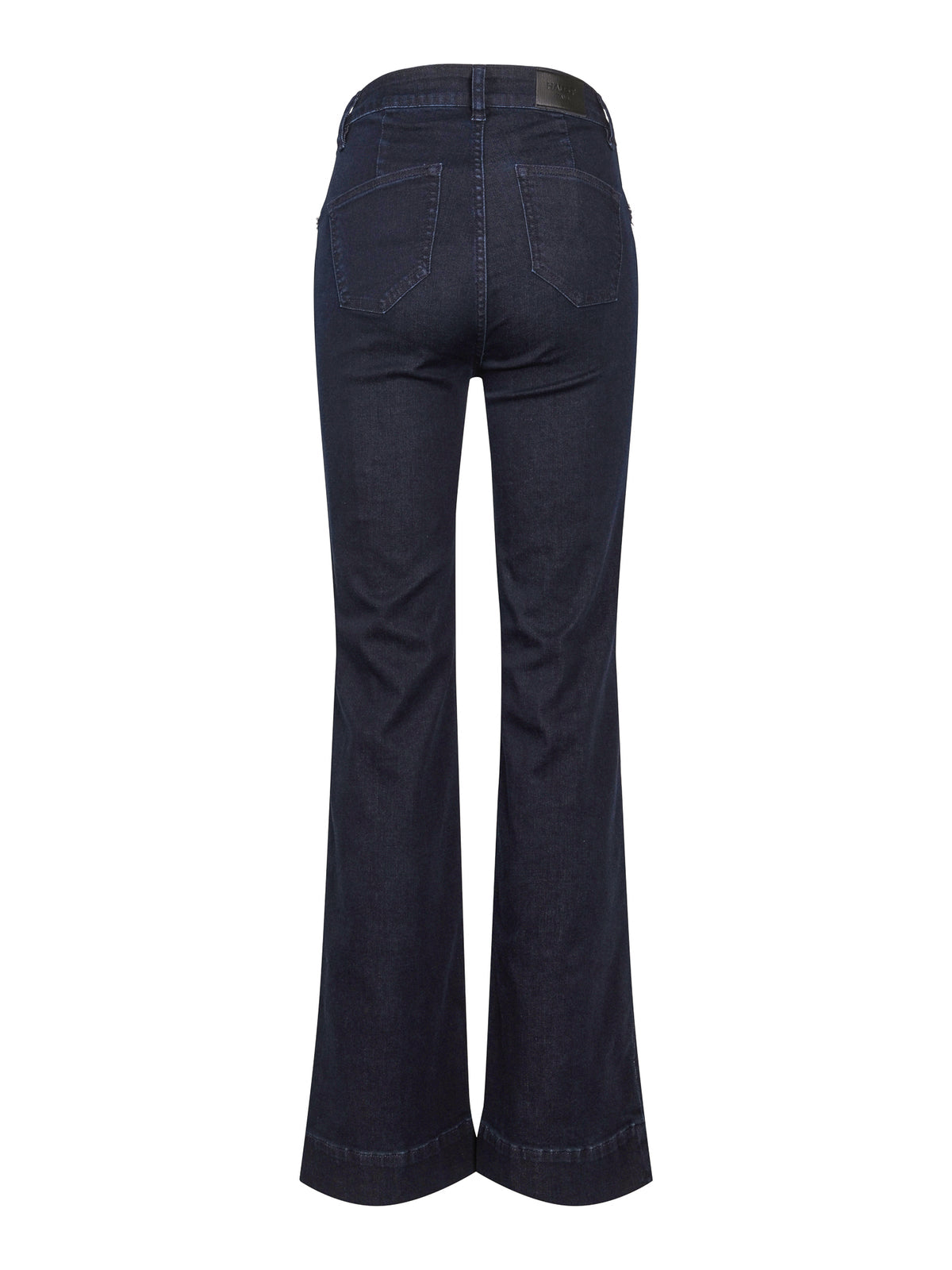 Fanny Casual Flare Jeans w/ Ribbon
