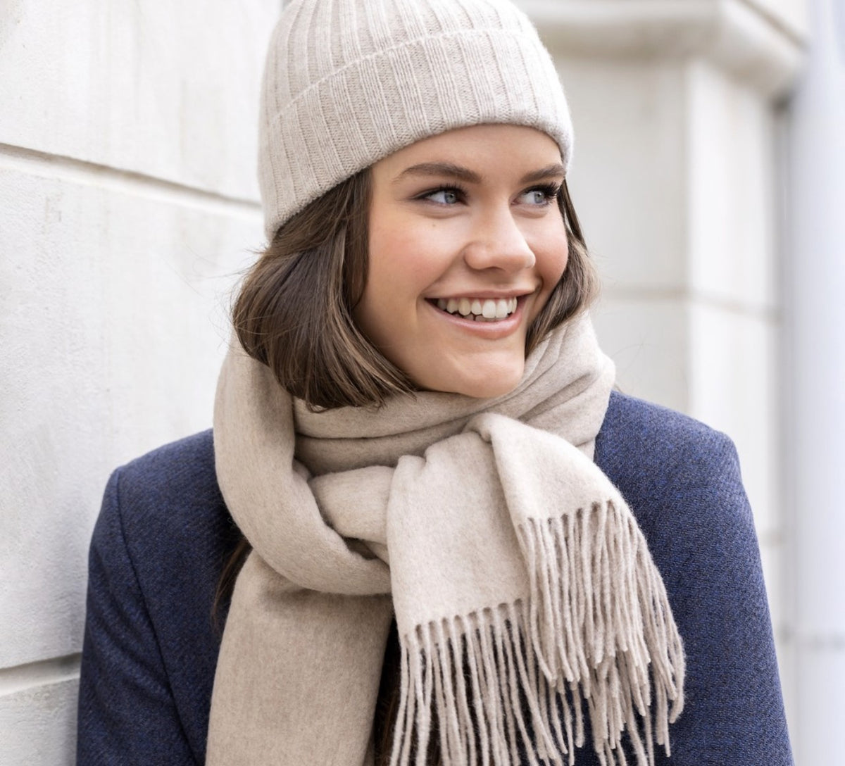 HAUST RIB BEANIE LUE