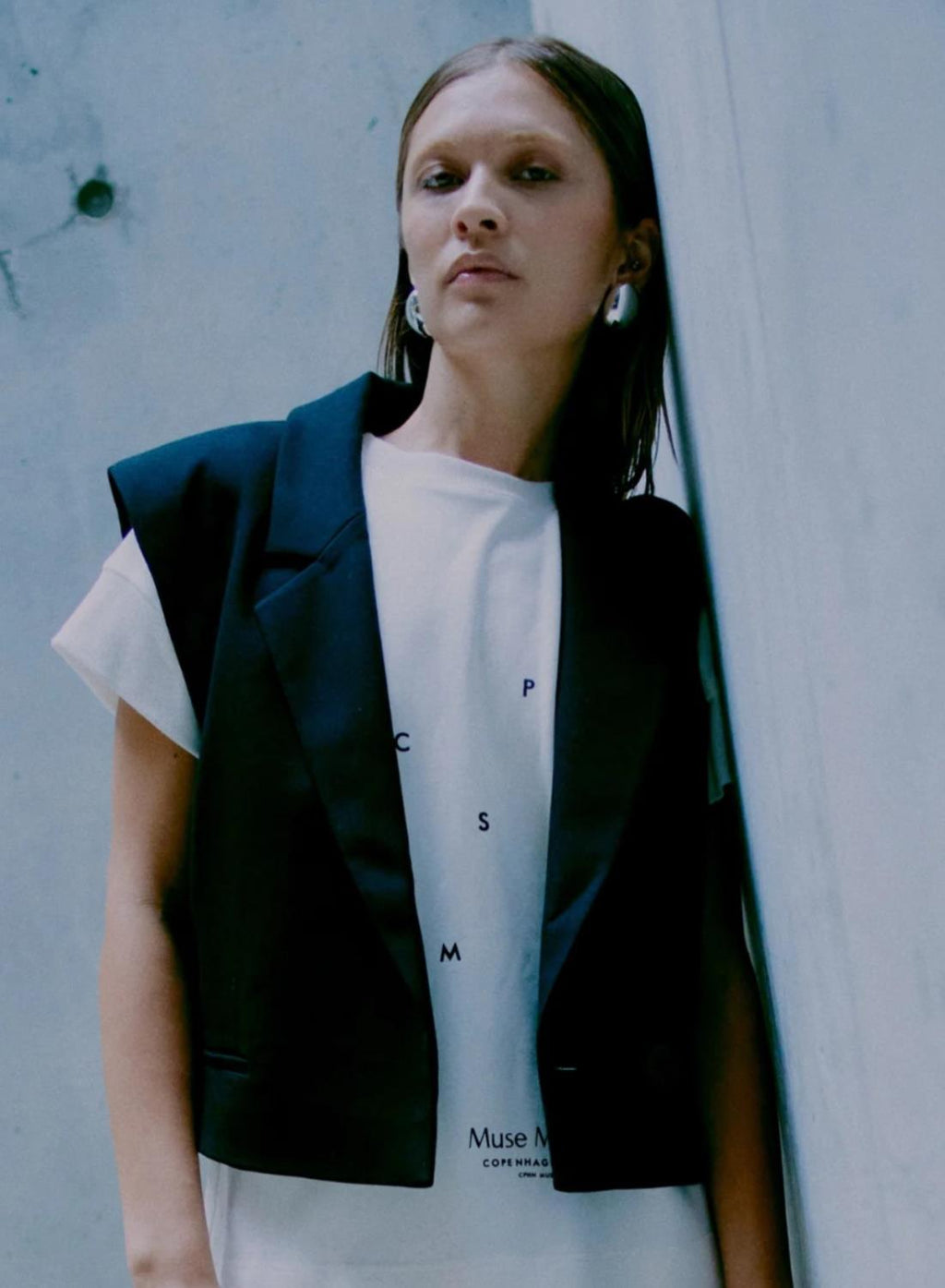 COPENHAGENMUSE TAILOR SHORT WAISTCOAT VEST
