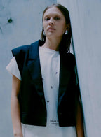 COPENHAGENMUSE TAILOR SHORT WAISTCOAT VEST