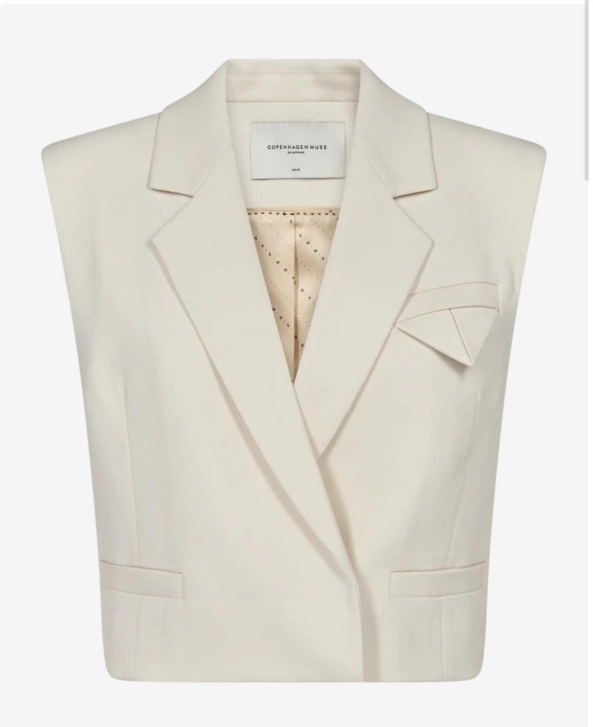 COPENHAGENMUSE TAILOR SHORT WAISTCOAT VEST