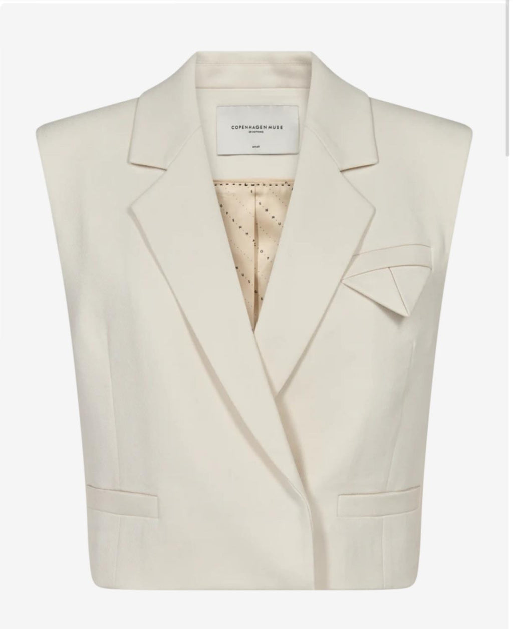COPENHAGENMUSE TAILOR SHORT WAISTCOAT VEST