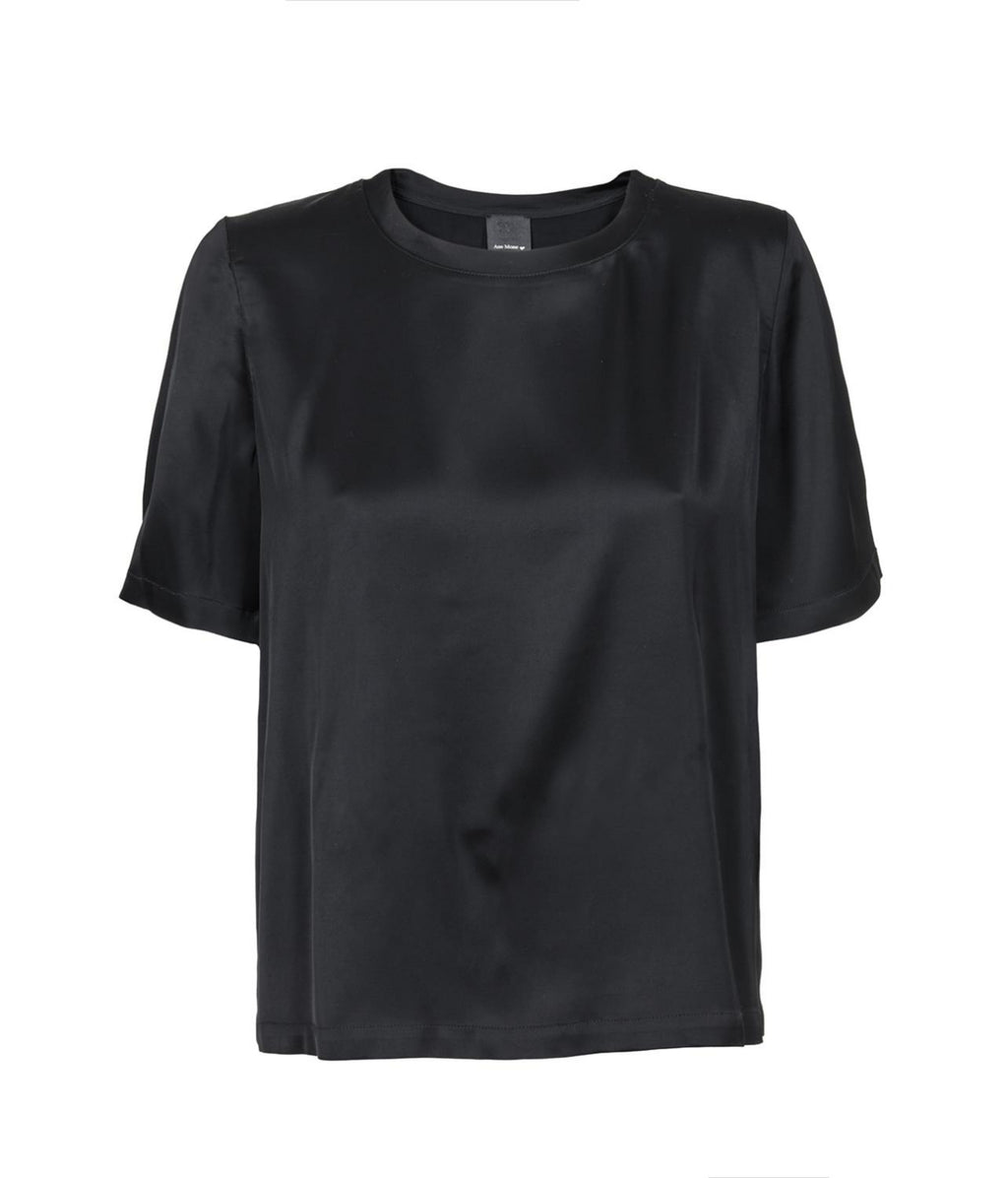 SOPHIA BLUSE TOPP – Svart