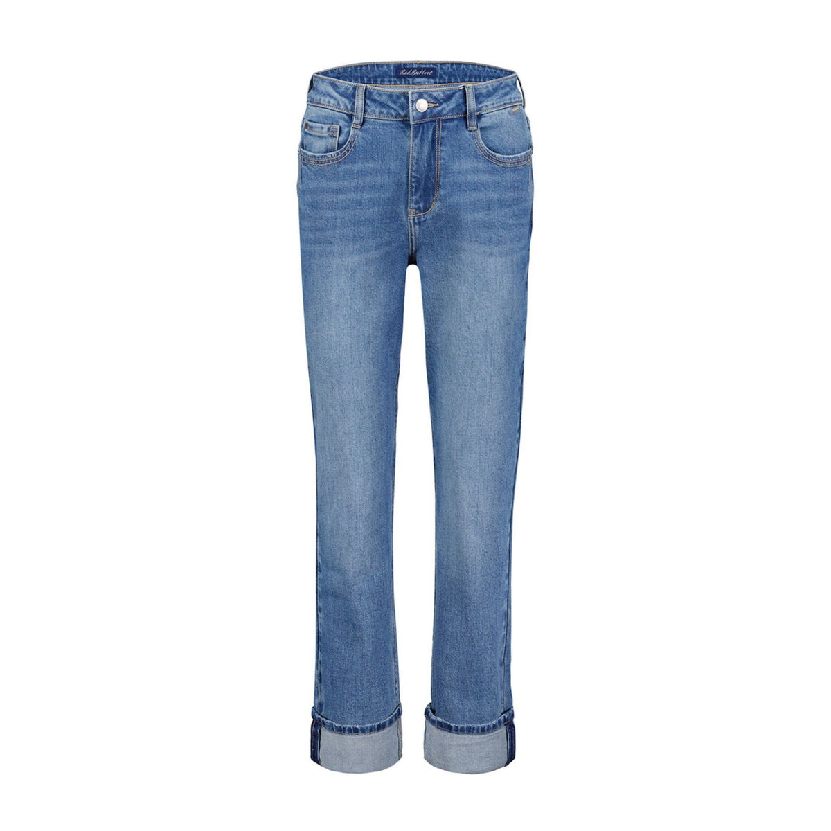 KIM JEANS MED STRETCH – Blå