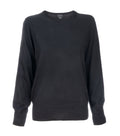 VIOLET PULLOVER I EKSTRA FIN MERINOULL OG CASHMERE – Svart