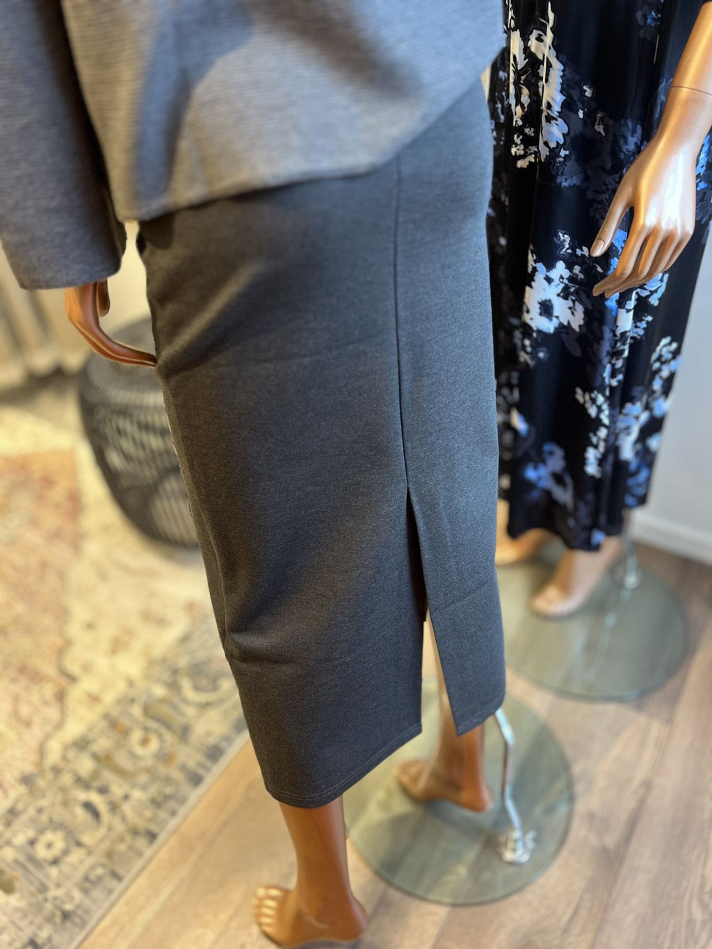 Molly skirt med splitt bak